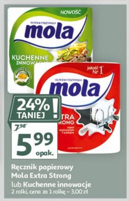 R臋cznik papierowy extra strong Mola promocja