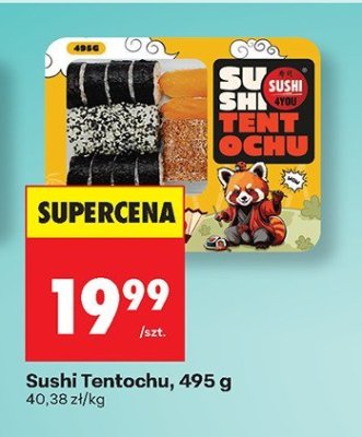 Sushi Tentochu promocja w Biedronka