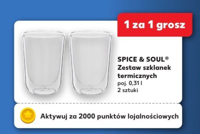 Zestaw szklanek termicznych 0,3 l promocja w Kaufland