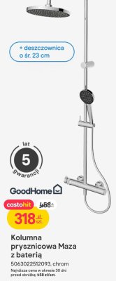 Kolumna prysznicowa Maza z baterią promocja w Castorama