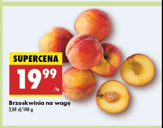 Brzoskwinie promocja