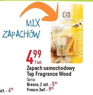 Zapach samochodowy top fragrance - green tea Sena promocja
