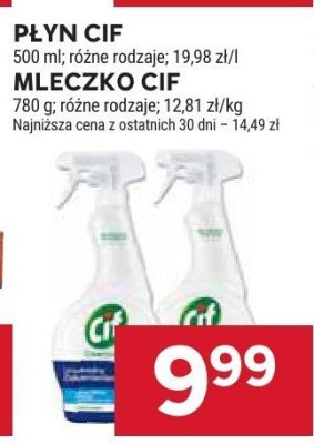 Płyn Cif 500 ml promocja w Stokrotka
