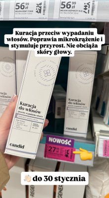 Kuracja do włosów przeciw wypadaniu  promocja w Hebe