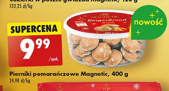 Pierniki pomarańczowe Magnetic promocja