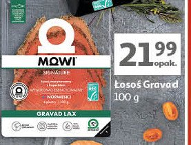 Łosoś norweski wędzony gravad lax MOWI SIGNATURE promocja