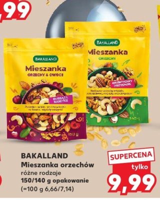 Mieszanka orzechów różne rodzaje 150/140 g promocja w Kaufland