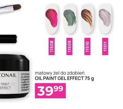 Matowy żel do zdobień  OIL PAINT GEL EFFECT 75 g różne kolory 11508-11511 promocja w NEONAIL & NEO MAKE UP