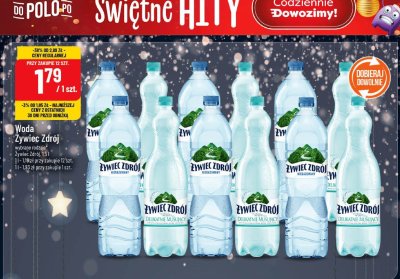 Woda Żywiec Zdrój promocja w POLOmarket