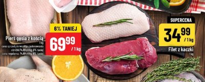 Pierś gęsia z kością promocja w POLOmarket