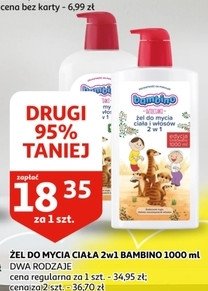 Żel do mycia ciała i włosów 2w1 bolek i lolek surykatki Bambino dzieciaki promocja