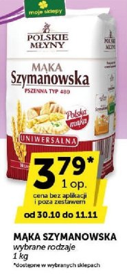 Mąka Szymanowska uniwersalna typ 480 promocja w ABC