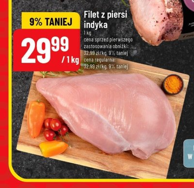 Filet z piersi indyka 1kg promocja w POLOmarket