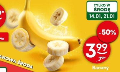 Banany suszone Alesto promocja w Żabka