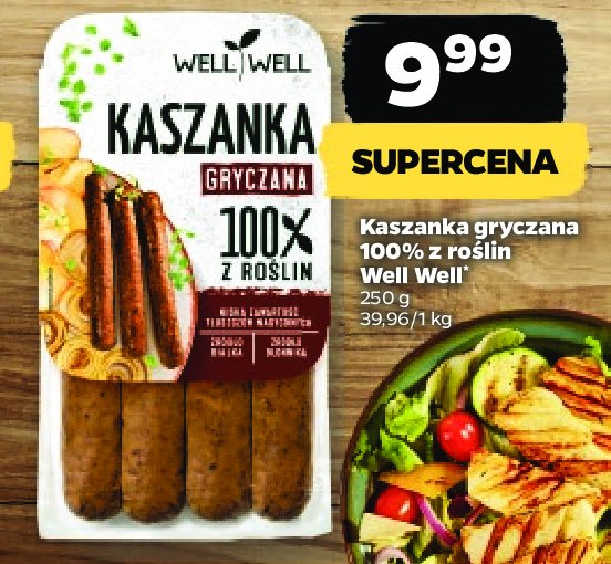 Kaszanka gryczana ro艣linna Well well promocja
