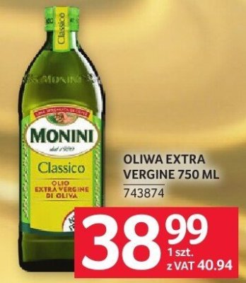 Oliwa Extra Vergine 750 ml promocja w Selgros