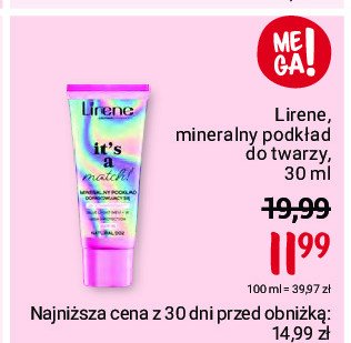 Podk艂ad 003 nude Lirene it's a match! promocja