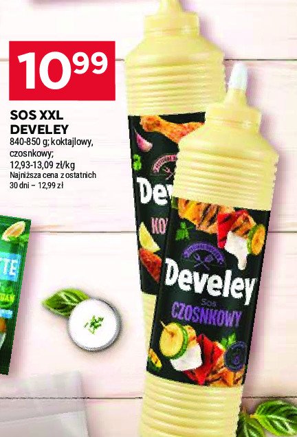 Sos koktajlowy Develey promocja
