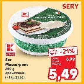 Mascarpone K-classic promocja