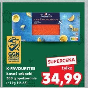 Łosoś szkocki K-classic favourites promocja w Kaufland