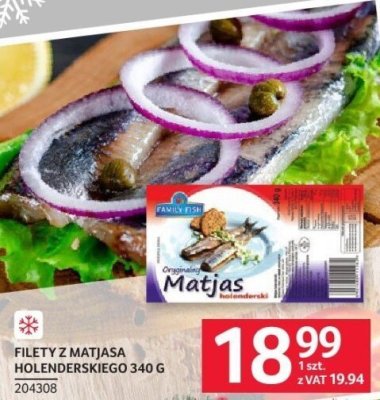 Filety z Matjasa holenderskiego promocja w Selgros