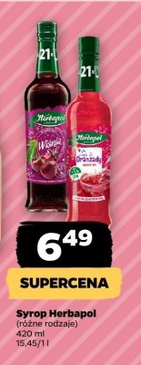 Syrop różne rodzaje promocja w Netto