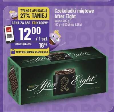 Czekoladki miętowe After Eight promocja w POLOmarket