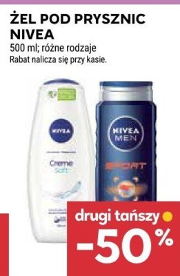 Żel pod prysznic Nivea promocja w Stokrotka