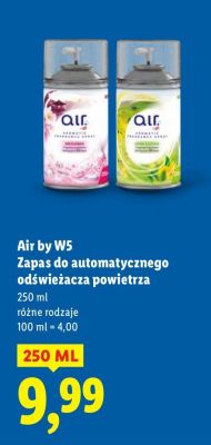 Zapas do automatycznego odświeżacza powietrza  promocja w Lidl