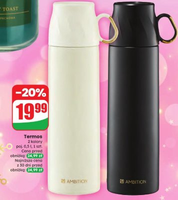 Termos 2 kolory poj. 0,5 l promocja w Dino
