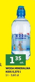 Woda niegazowana Auchan r贸偶norodne (logo czerwone) promocja