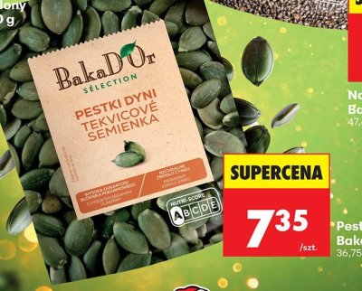 Pestki dyni łuskane  promocja w Biedronka