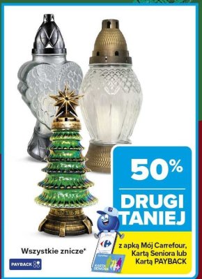 Znicze promocja w Carrefour