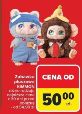 Zabawka pluszowa promocja w Carrefour