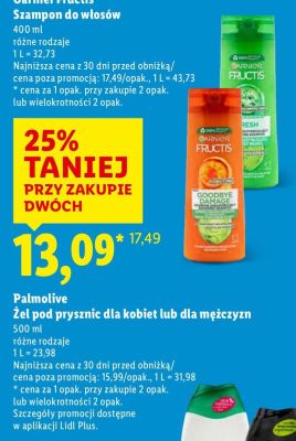 Żel pod prysznic Palmolive Żel pod prysznic dla kobiet lub dla mężczyzn promocja w Lidl