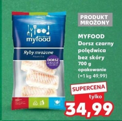 Dorsz czarny polędwica bez skóry  promocja w Kaufland