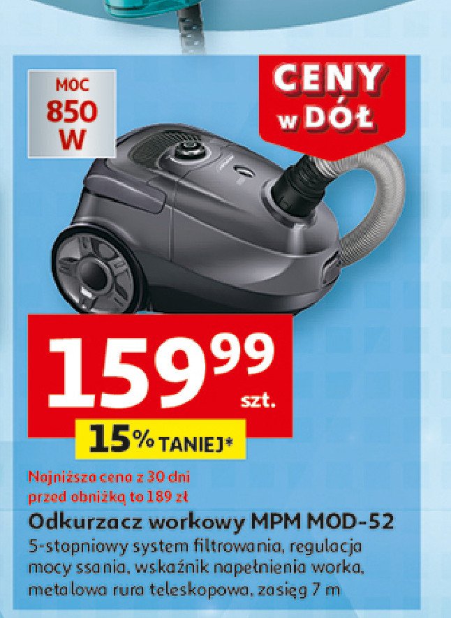 Odkurzacz mod-52 Mpm product promocja