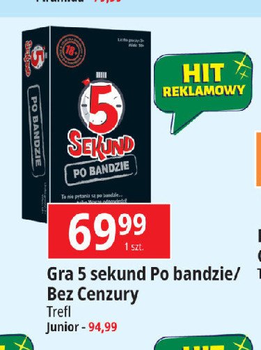 Gra 5 sekund junior Trefl promocja
