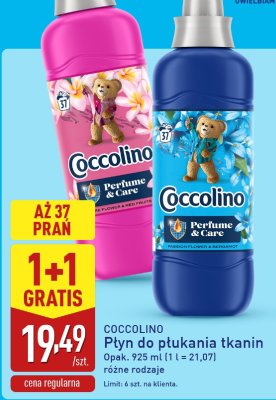 Płyn do płukania tkanin, różne rodzaje 1+1 GRATIS promocja w Aldi