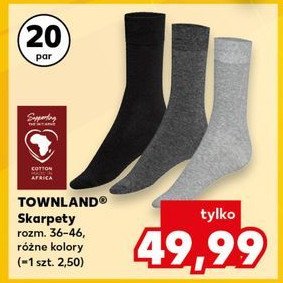 Skarpety 36-46 Townland promocja w Kaufland