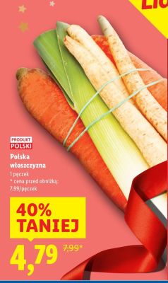 Polska włoszczyzna promocja w Lidl