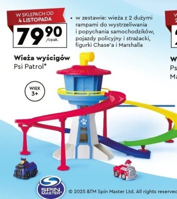 Wieża wyścigów  promocja w Biedronka