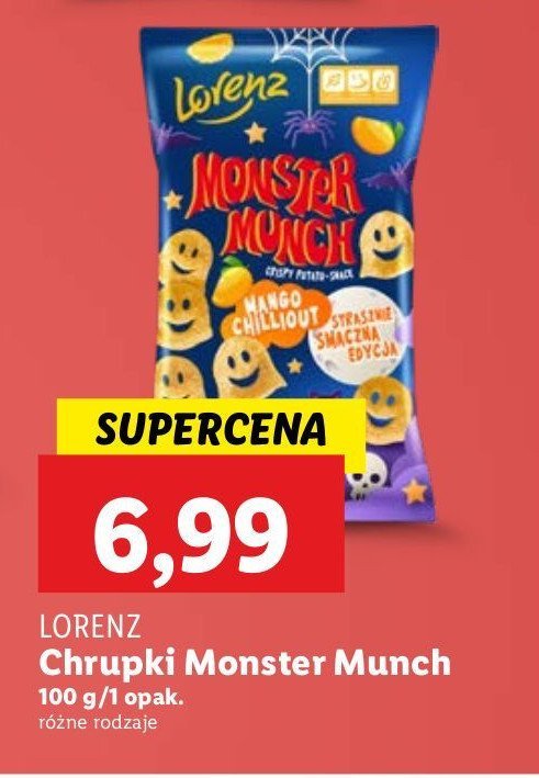 Chrupki mango chilliout Lorenz monster munch promocja