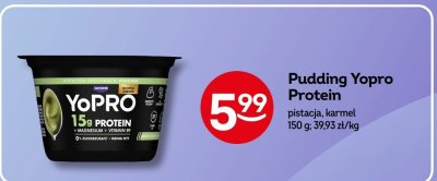 Pudding Yopro Protein pistacja promocja w Żabka