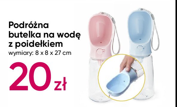 Butelka z poidłem promocja