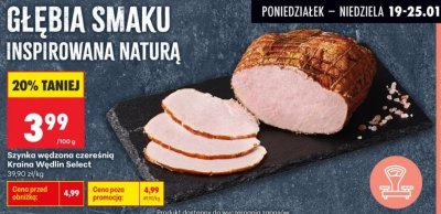 Szynka wędzona czereśnią promocja w Biedronka