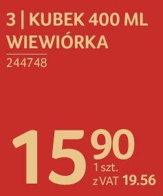 Kubek 400 ml Wiewiórka promocja w Selgros