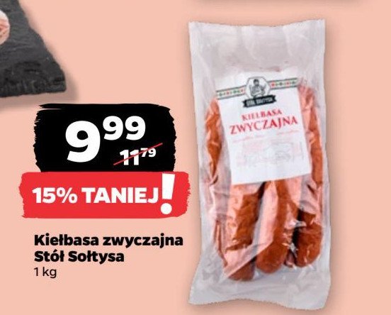 Kiełbasa zwyczajna Stół sołtysa promocja