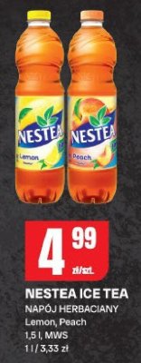 Napój herbaciany Nestea Ice Tea Lemon, Peach promocja w Chorten