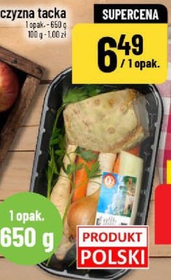 Włoszczyzna tacka promocja w POLOmarket